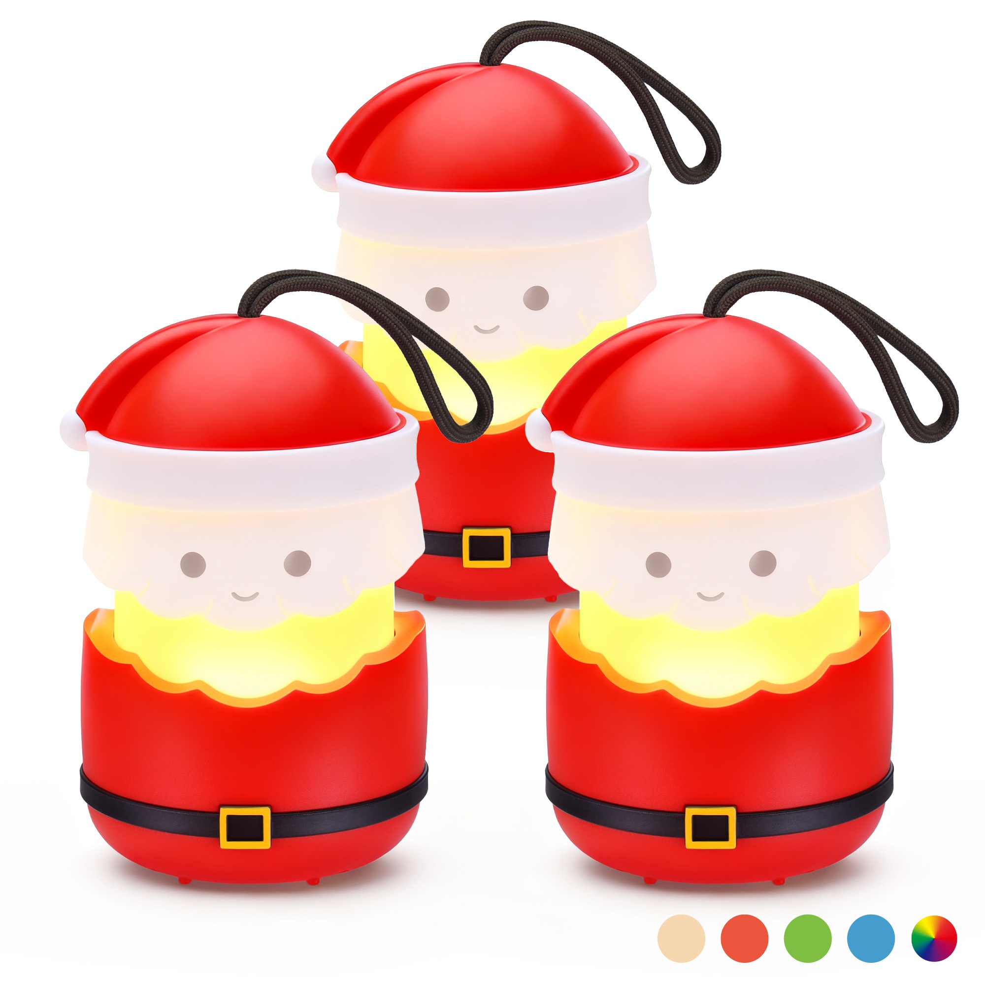 EVERBRITE SANTA CLAUS LANTERN