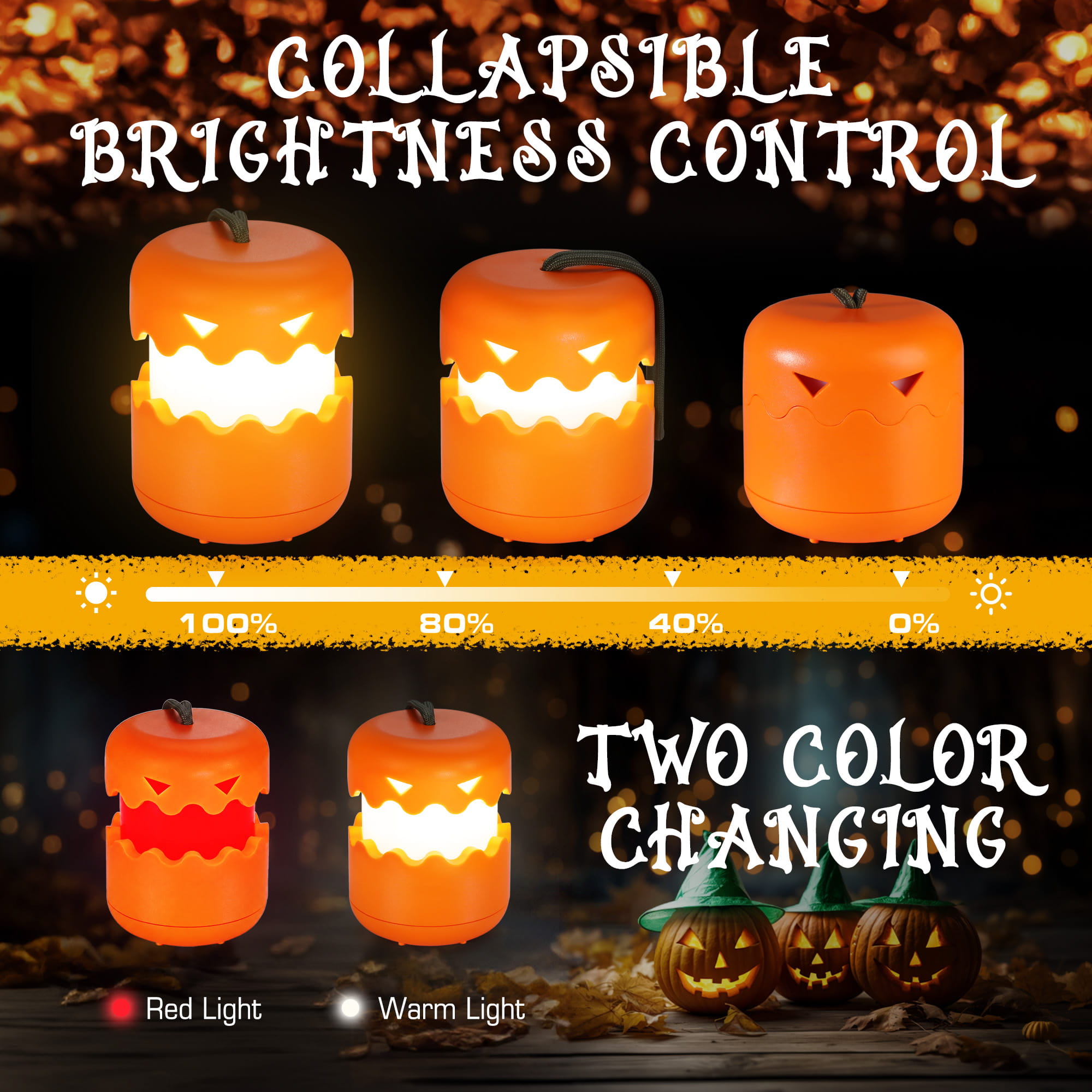 EverBrite Rechargeable Halloween lantern
